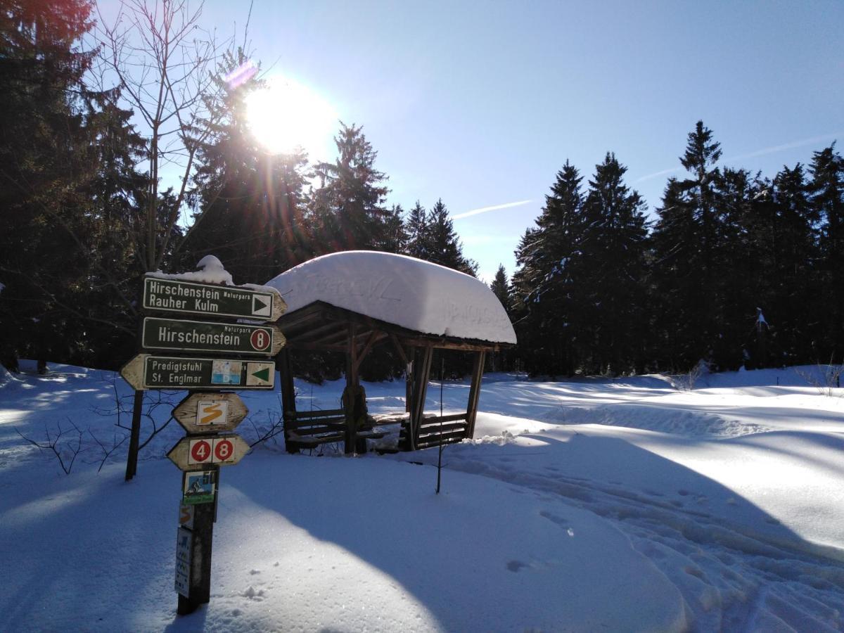 Berghof Studio Haus Rachel Mit Pool Sankt Englmar Eksteriør billede
